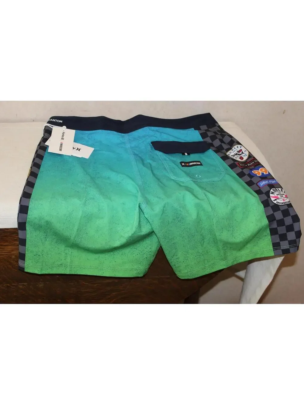 NEW Hurley Phantom-Eco NASCAR 18 Inch Boardshorts Swim - Men 30
